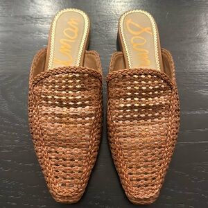 Sam Edelman leather mules